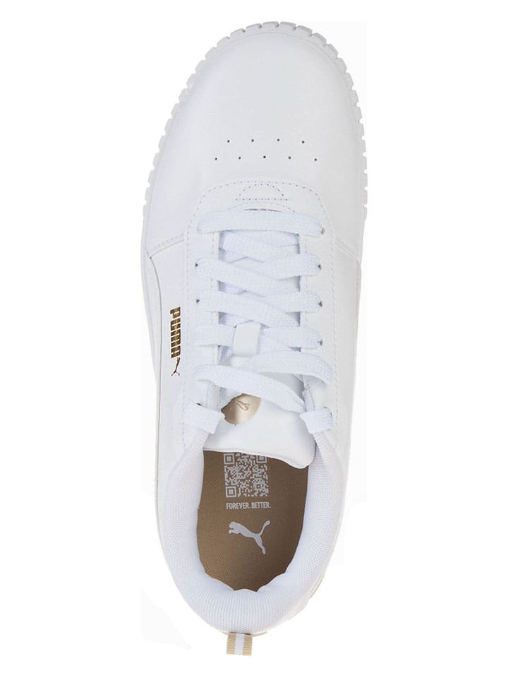 Кроссовки на шнуровке Carina 2.0 Puma, белый — фото 4