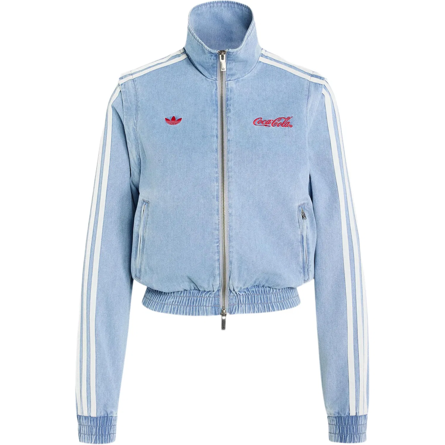 Джинсовая куртка Coca Cola Firebird Adidas Originals Light Denim Blue