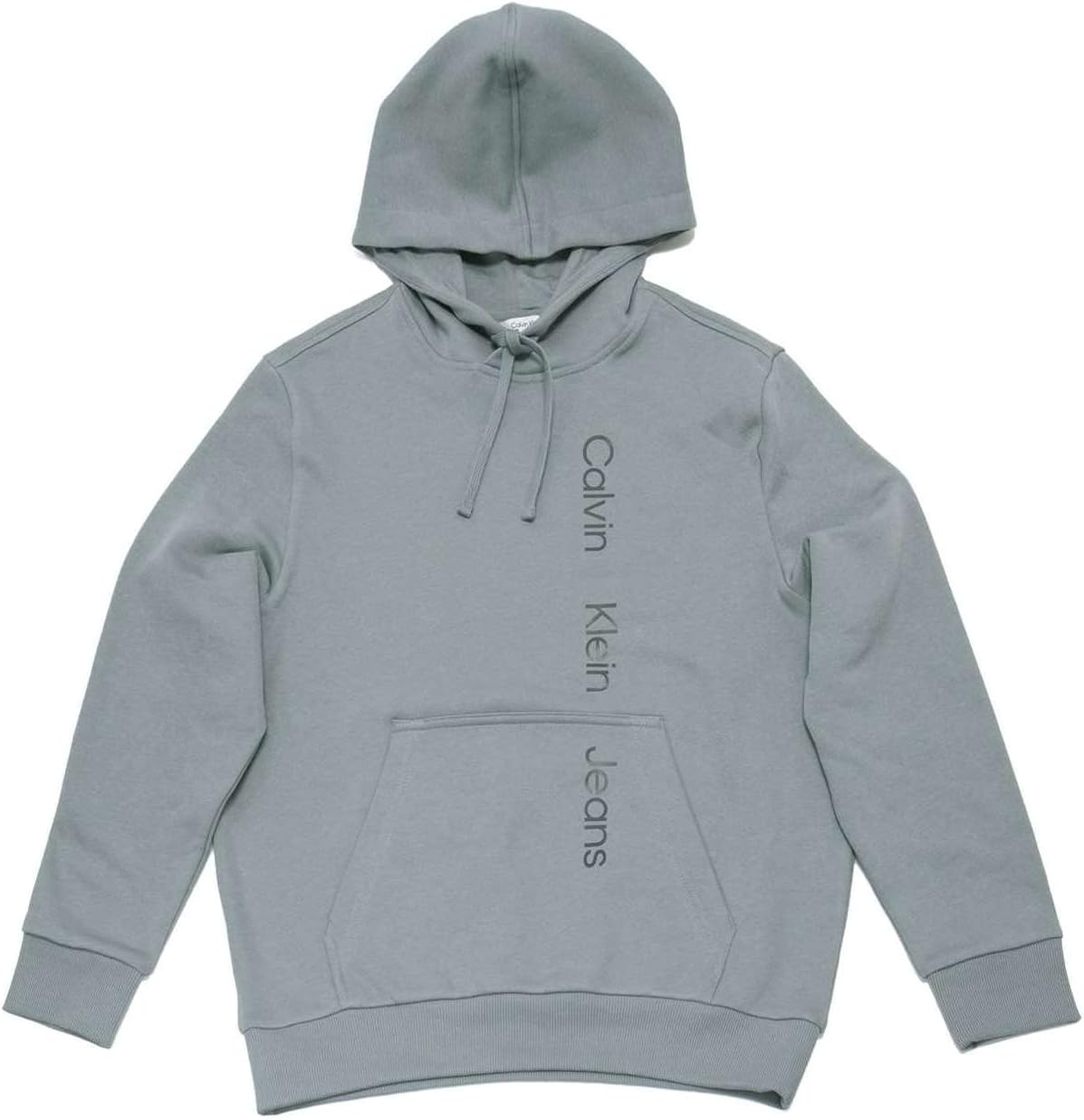 

Мужская флисовая толстовка Calvin Klein свободного кроя с монограммным логотипом, Stormy Sea