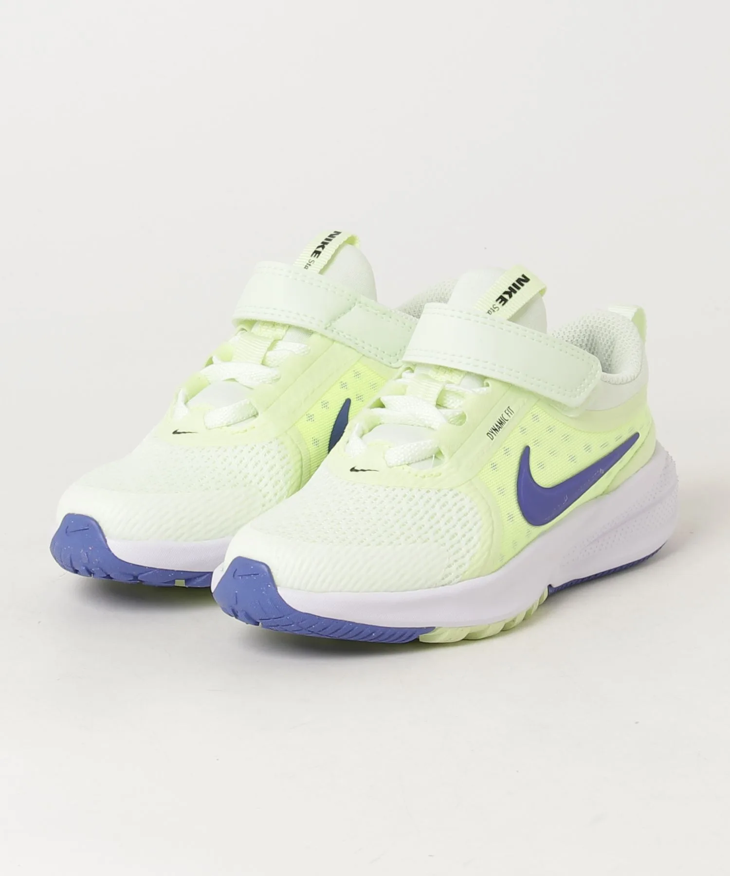 Детские кроссовки для бега с сетчатым верхом Nike Star Runner 5 PS светло-зелёные