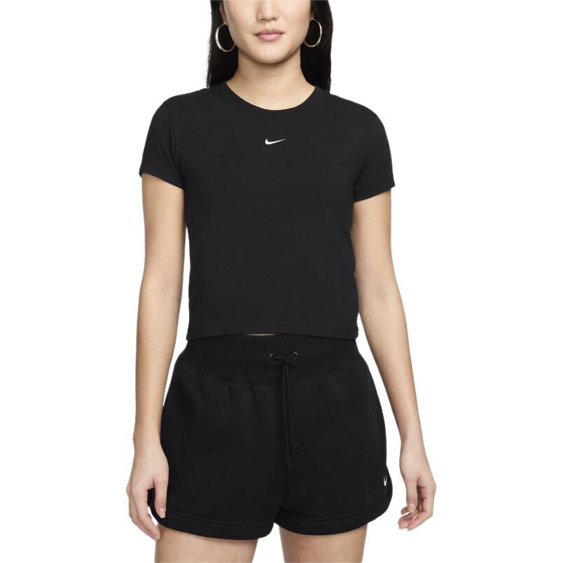

Женская футболка Nike, цвет Black/True White