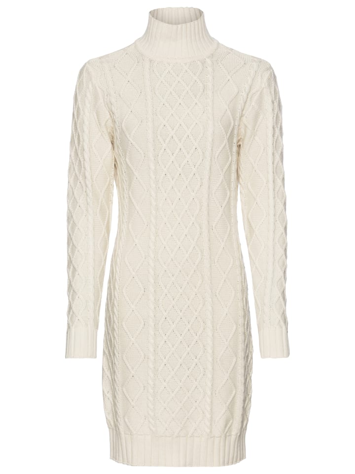 

Laura Scott Вязаное платье бежевого цвета