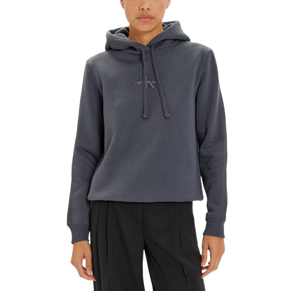 

Серый хлопковый свитер Calvin Klein Jeans