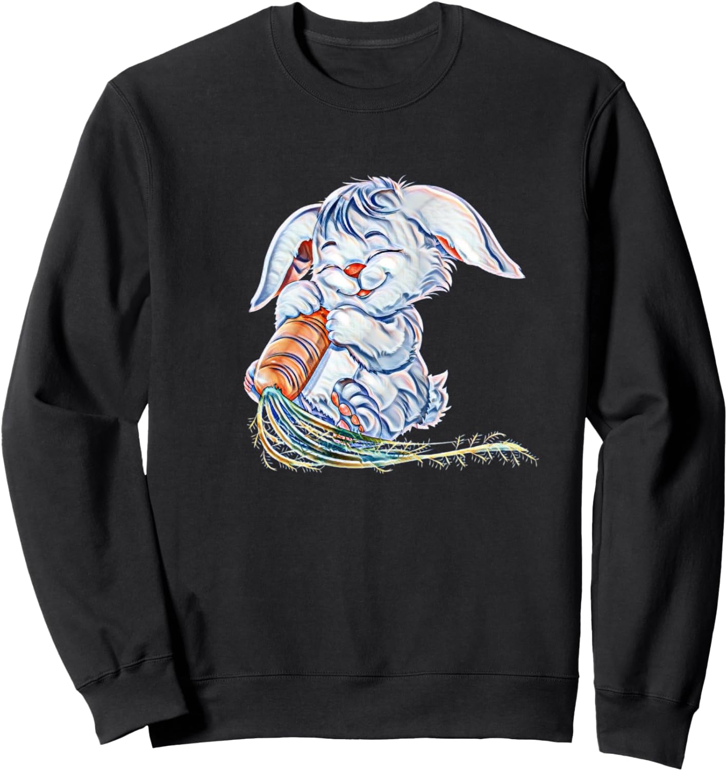 

Толстовка с изображением кролика Bunny Rabbit | Gifts For Women, Girls, Kids, Boys, And Men, черный