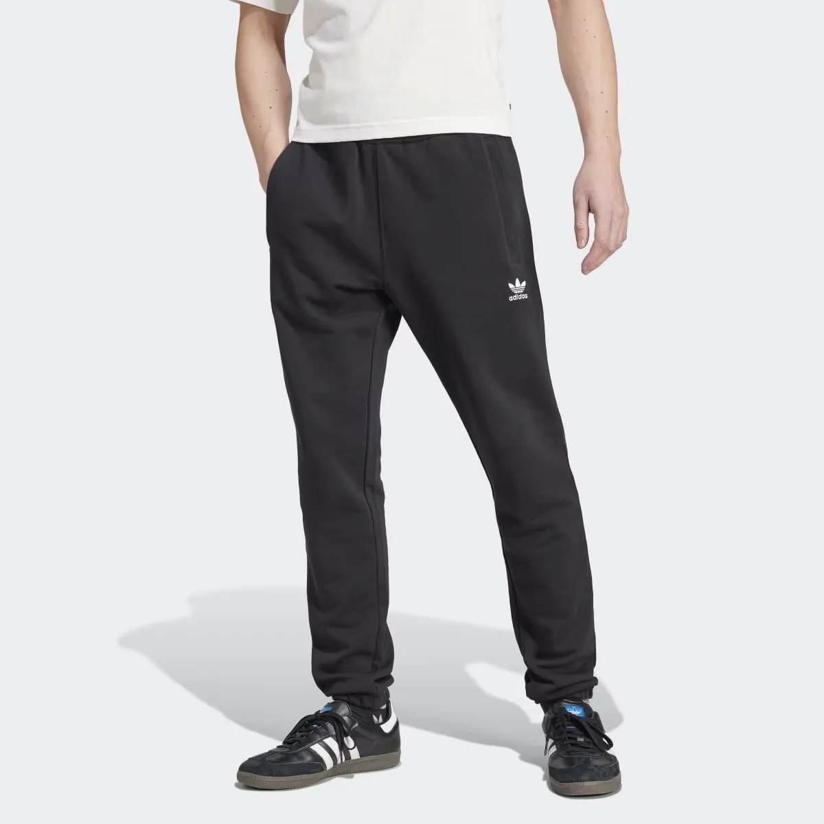 

Мужские брюки Adidas Originals Trefoil Essentials, черный