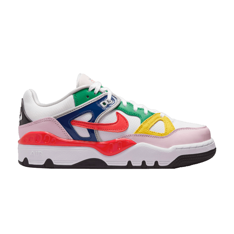 

Кроссовки Nigo x Air Force 3 Low SP 'OGIN - White Multi-Color' Otsumo Plaza Japan Exclusive, белый