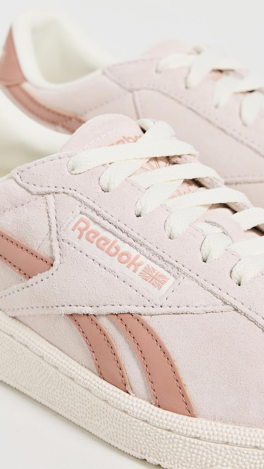 Кроссовки Reebok Unisex Adult Club C Grounds, розовый/серый — фото 4