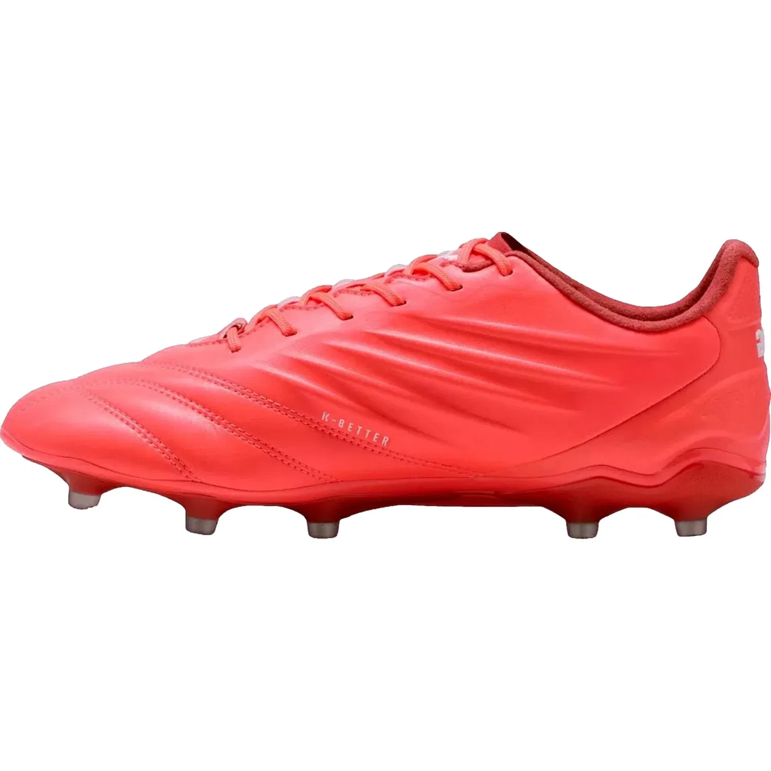 Мужские кроссовки Puma King Pro FG / AG Glowing Red - White - Red Fire 108308-01 — фото 4