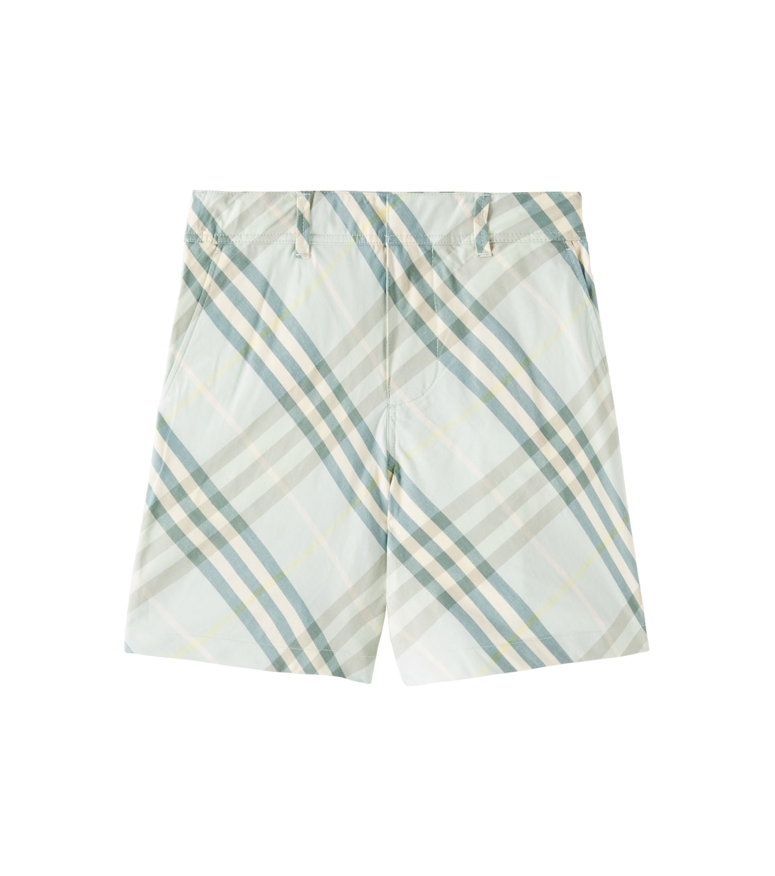 

Клетчатые хлопковые шорты Burberry Kids, Breeze Ip Check
