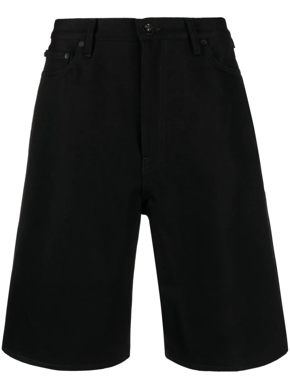 

Джинсовые шорты с логотипом Single Arrow OFF-WHITE, черный