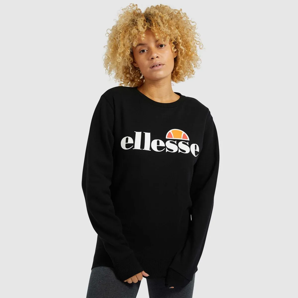 

Женский свитшот Agata Sweatshirt ellesse Ellesse, черный