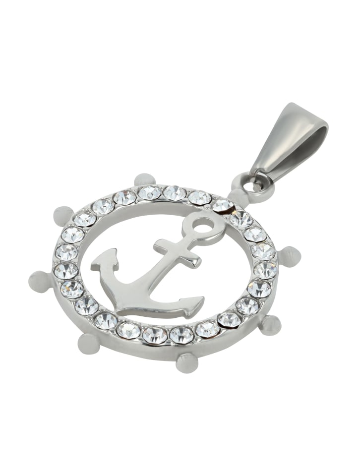 

Adeliás Универсальный кулон из нержавеющей стали серебристого цвета