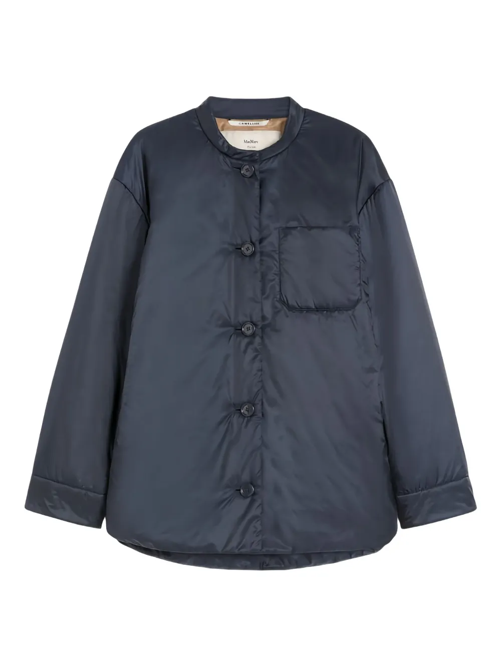

Стеганая куртка на пуговицах MAX MARA, синий