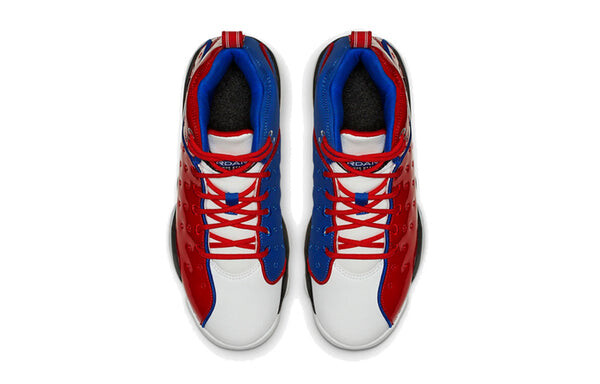 Кроссовки jumpman team 2 Air Jordan, красный — фото 4