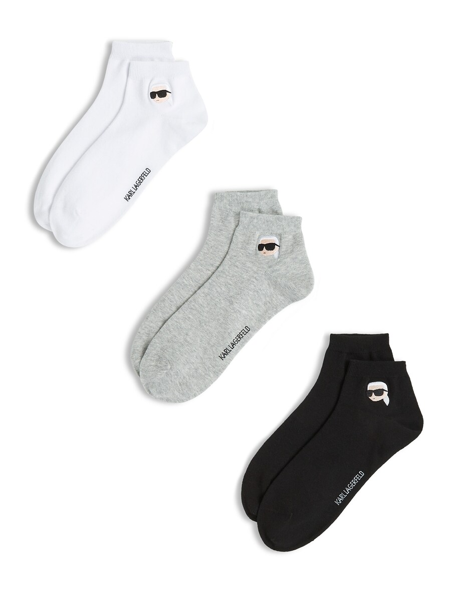 

Носки Karl Lagerfeld Ikon, Grey/Black/White