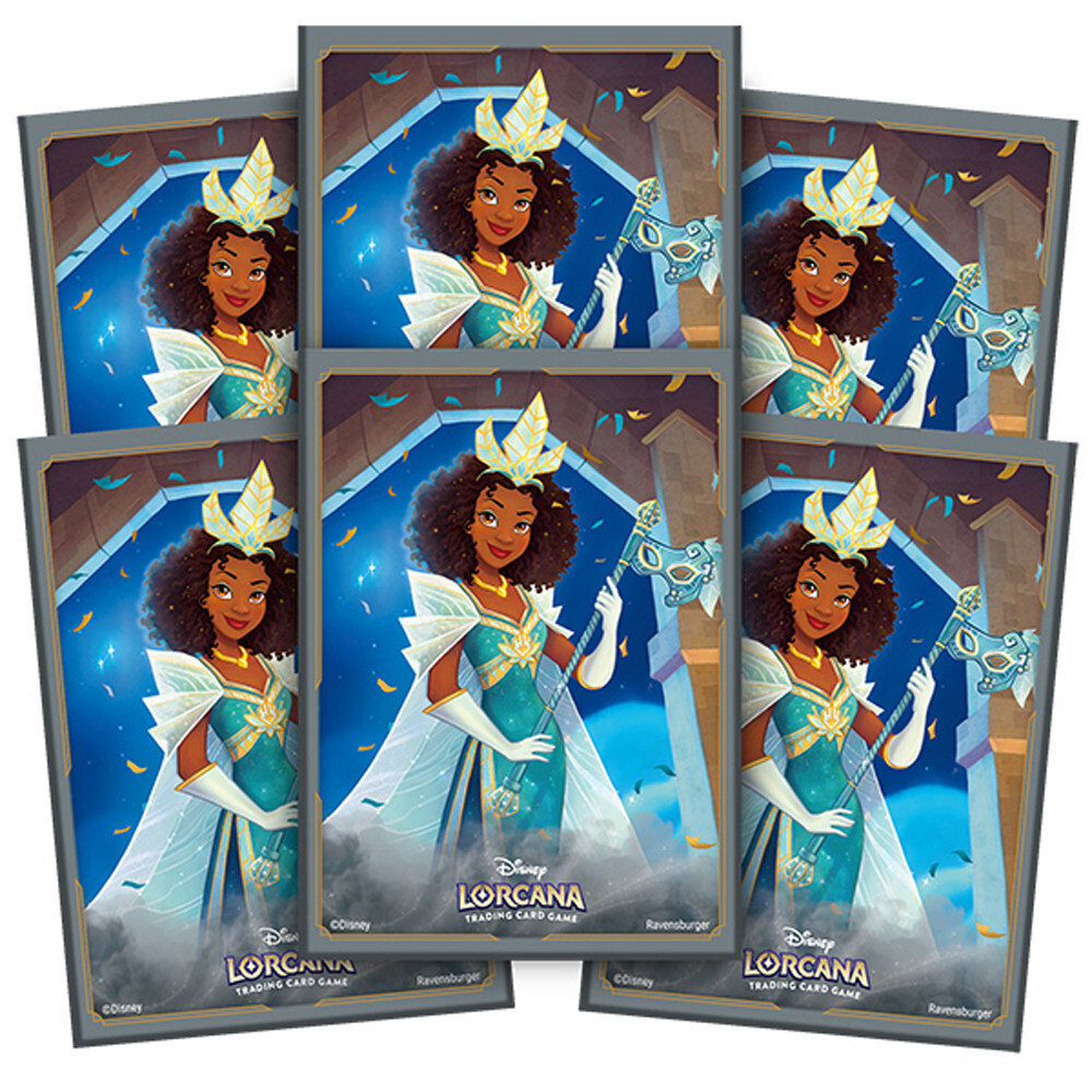 

Карточная игра Ravensburger Lorcana Sleeves: Shimmering Skies - Tiana (65)