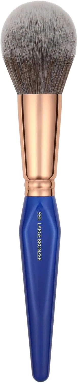Кисть для бронзера Bdellium Tools Golden Triangle 996 Large Bronzer, синяя, 1 шт — фото 3
