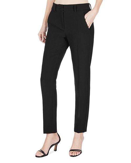 

Брюки из крепа кади Emporio Armani, цвет Black