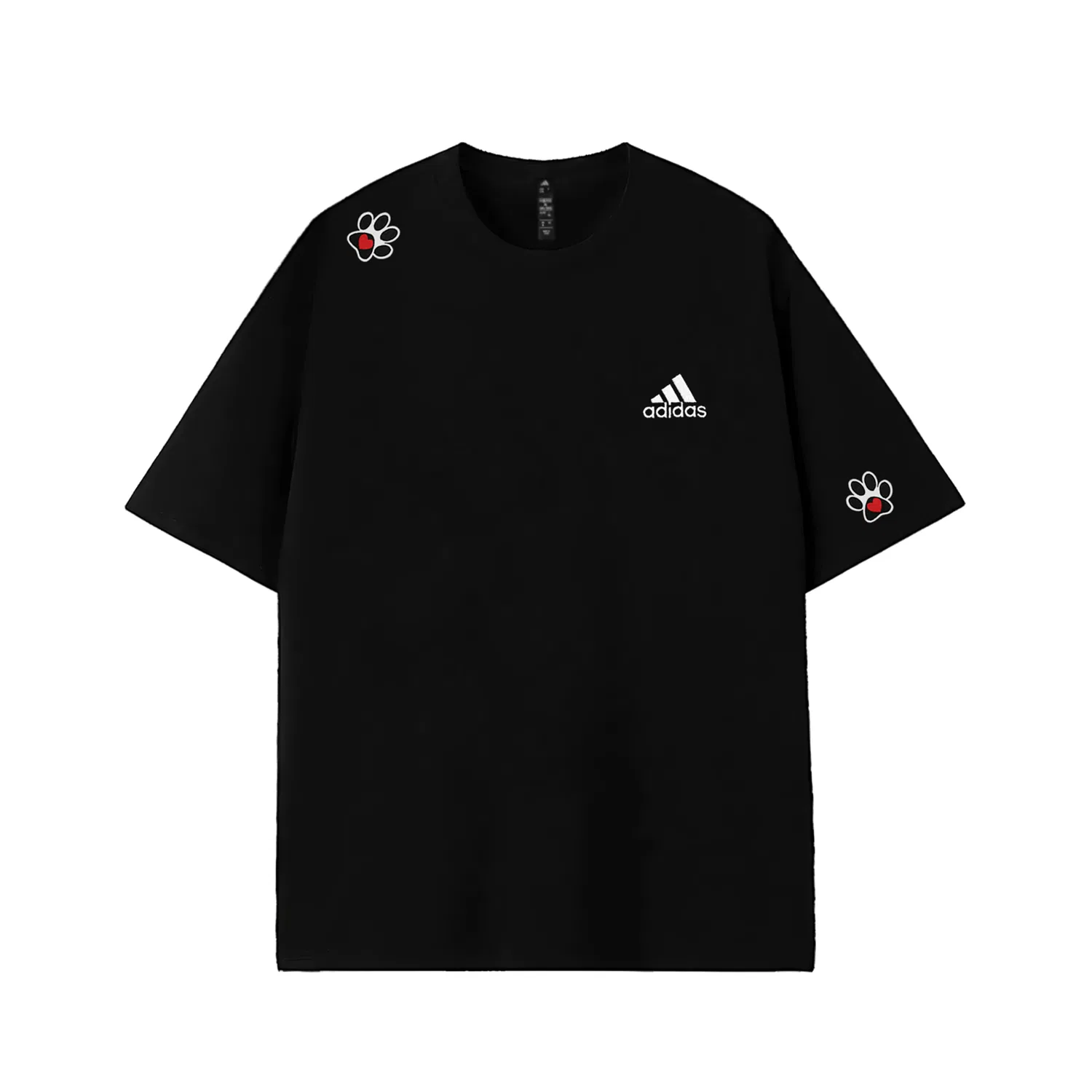 Футболка LOVE Adidas Must Haves белая — фото 3