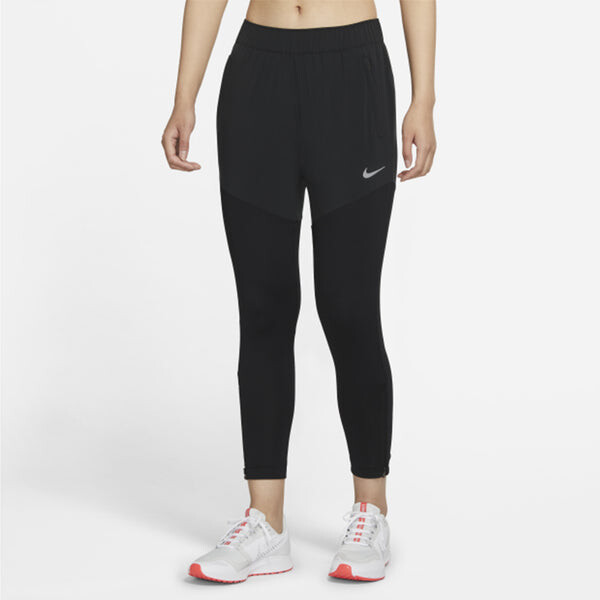 Брюки dri-fit essential quick-dry tight running sports fitness pants black Nike, черный — фото 3