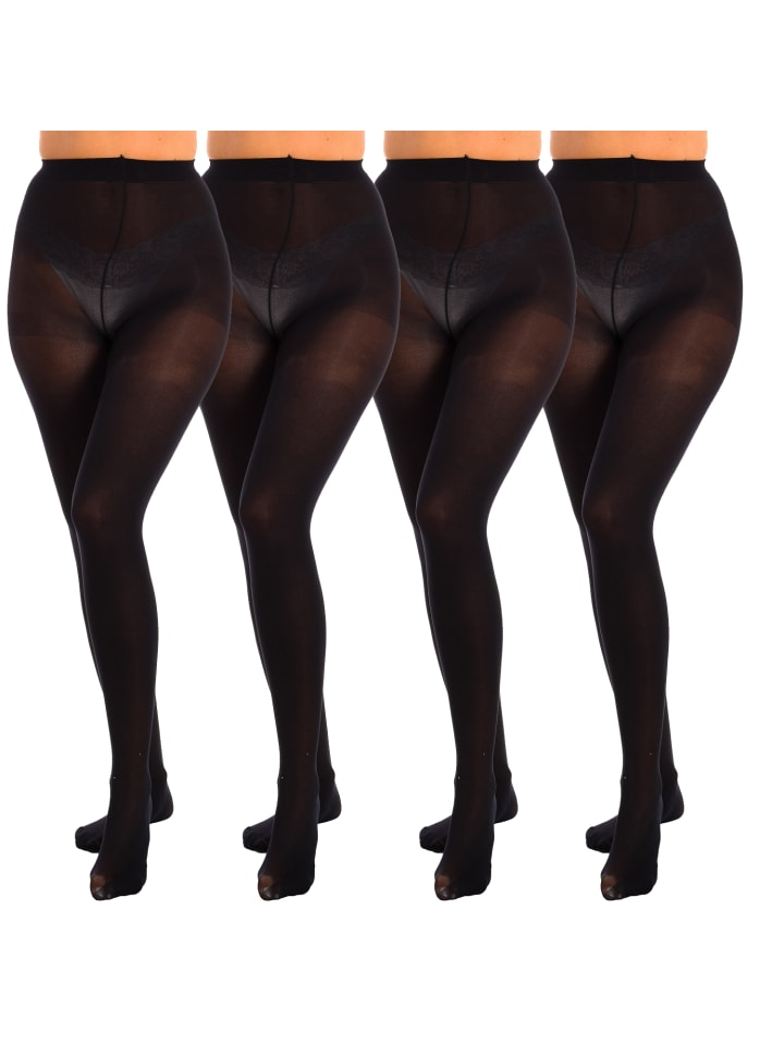 

Vignoni Комплект из 4 штук: колготки черного цвета