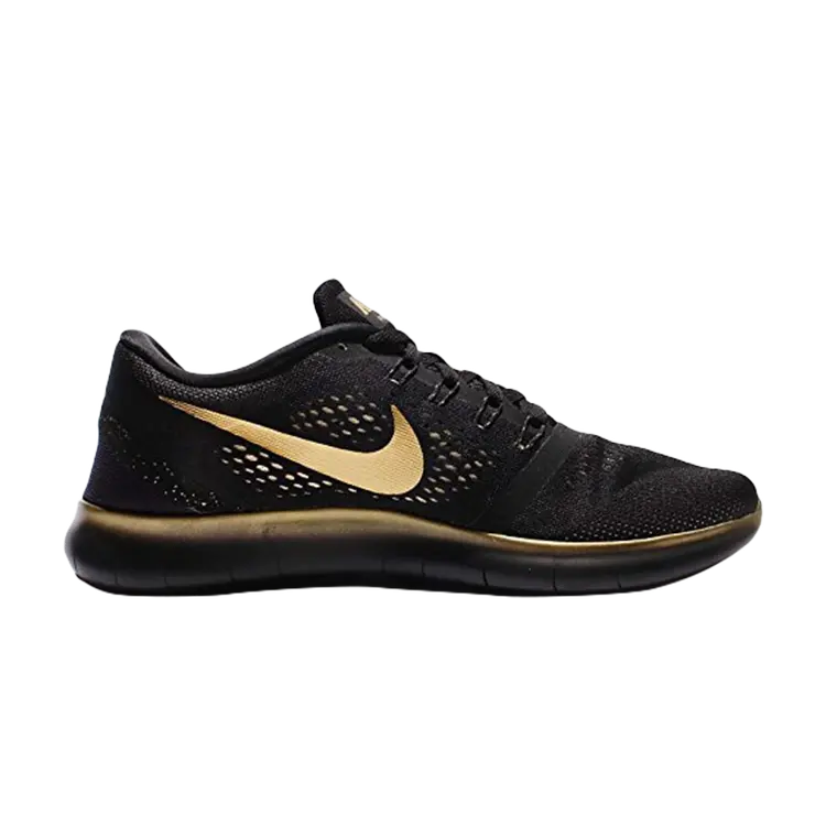 

Кроссовки Nike Free RN LE 'Metallic Gold', черный