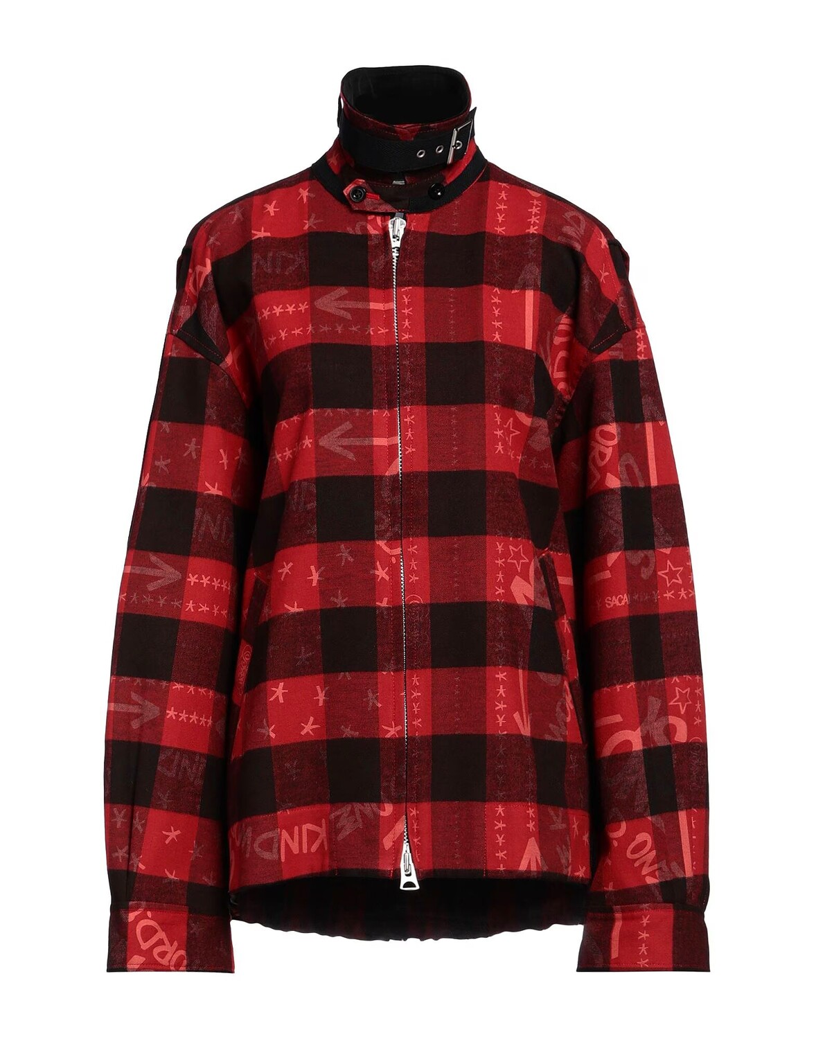 

Куртка Sacai, бордовый