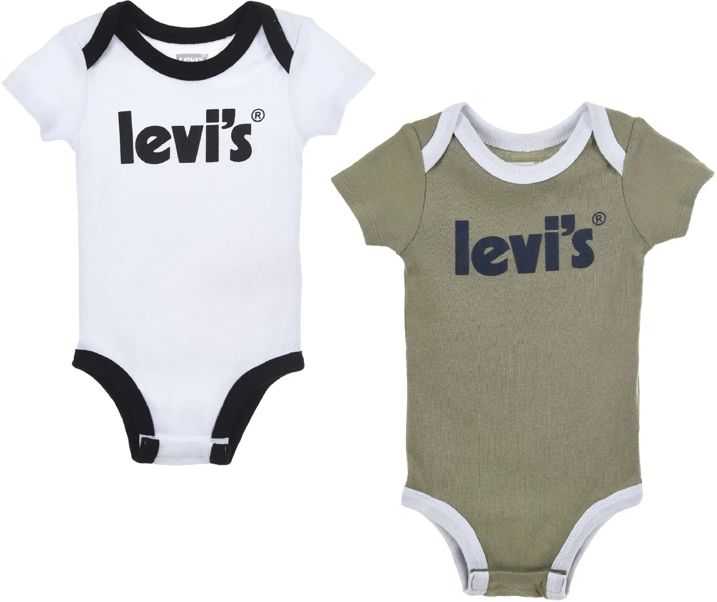 

Боди Levi's Kids с короткими рукавами, УНИСЕКС, белый