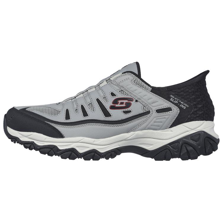 

Кроссовки After Burn Low Top Outdoor, мужские, серо-черные Skechers, Gray/Black