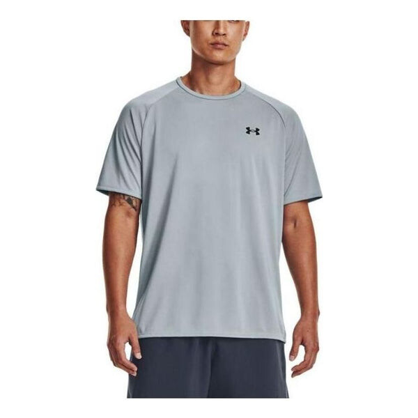 

Футболка tech 2.0 short sleeve t-shirt 'grey blue' Under Armour, серый