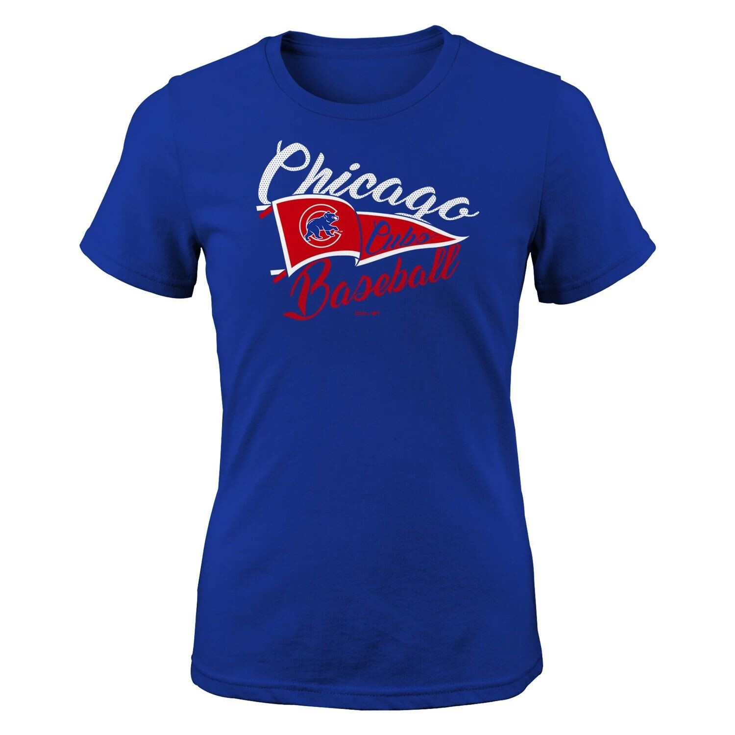 

Футболка для девочек и молодежи Royal Chicago Cubs Team Fly The Flag Outerstuff