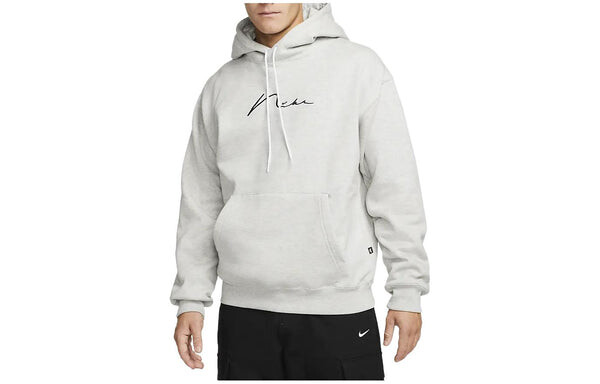 Толстовка Nike Alphabet Hoodie Men's Grey, серый — фото 3