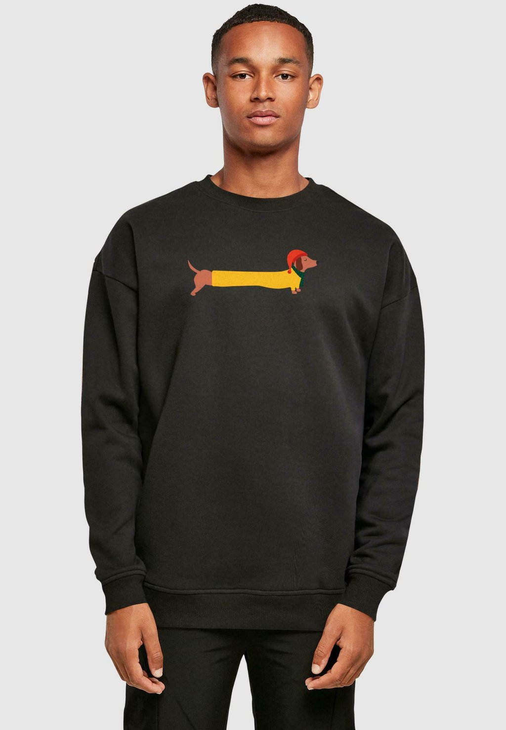 

Толстовка CHRISTMAS DOG CREWNECK Merchcode, черный