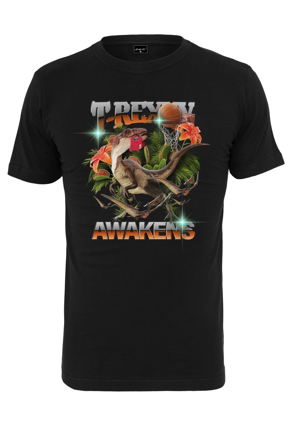 

Футболка с принтом MISTER TEE HERREN T AWAKENES TEE Mister Tee, черный