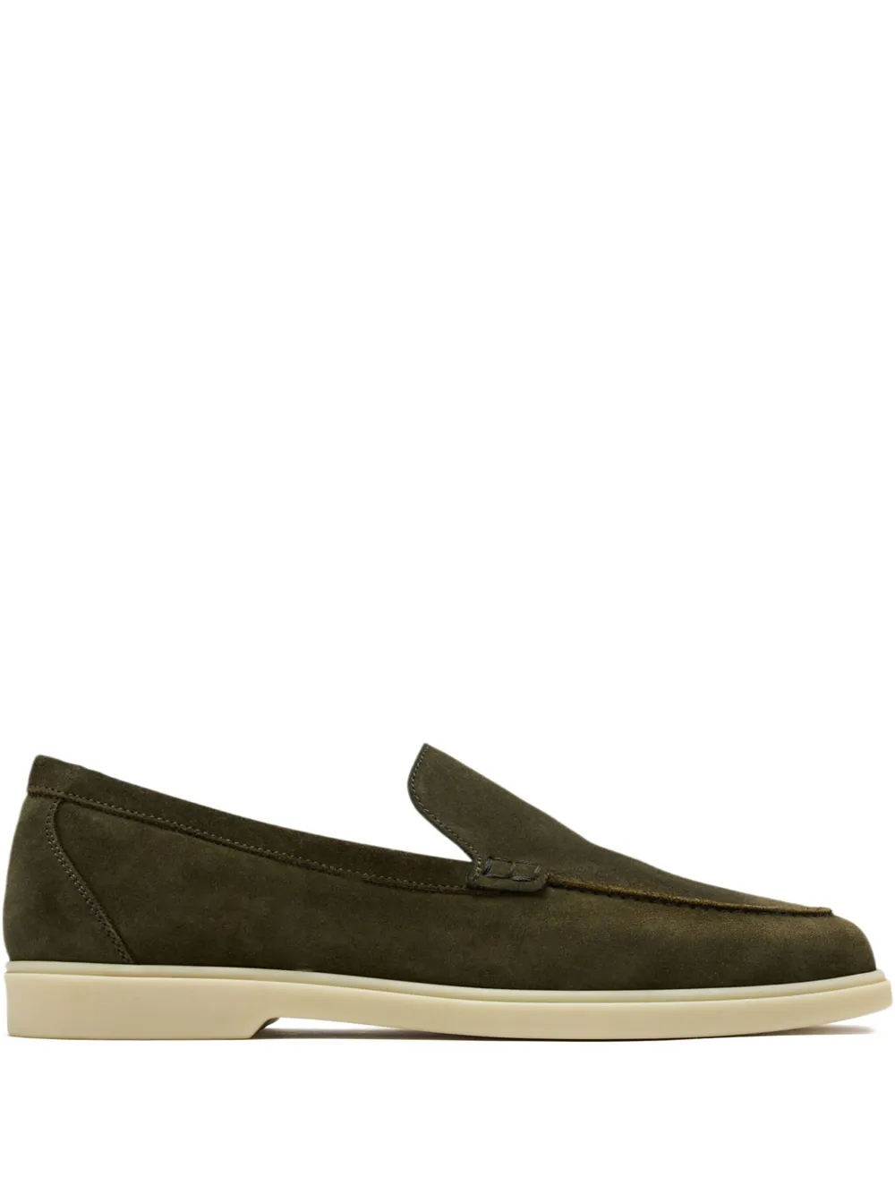 

Замшевые лоферы Magnanni, зеленый