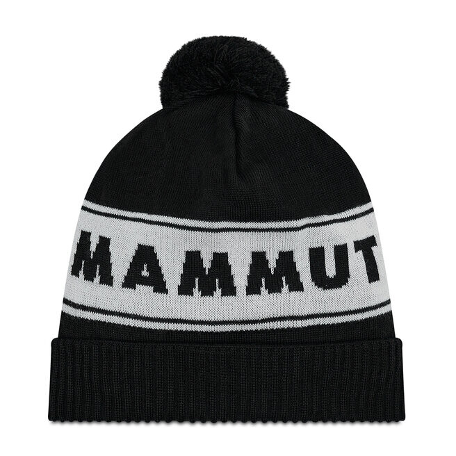 

Шапка Mammut PeaksBeanie, черно-белый