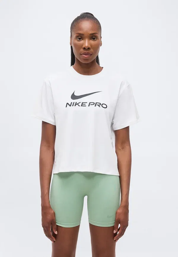 Футболка спортивная свободного кроя Nike Performance, белый/черный