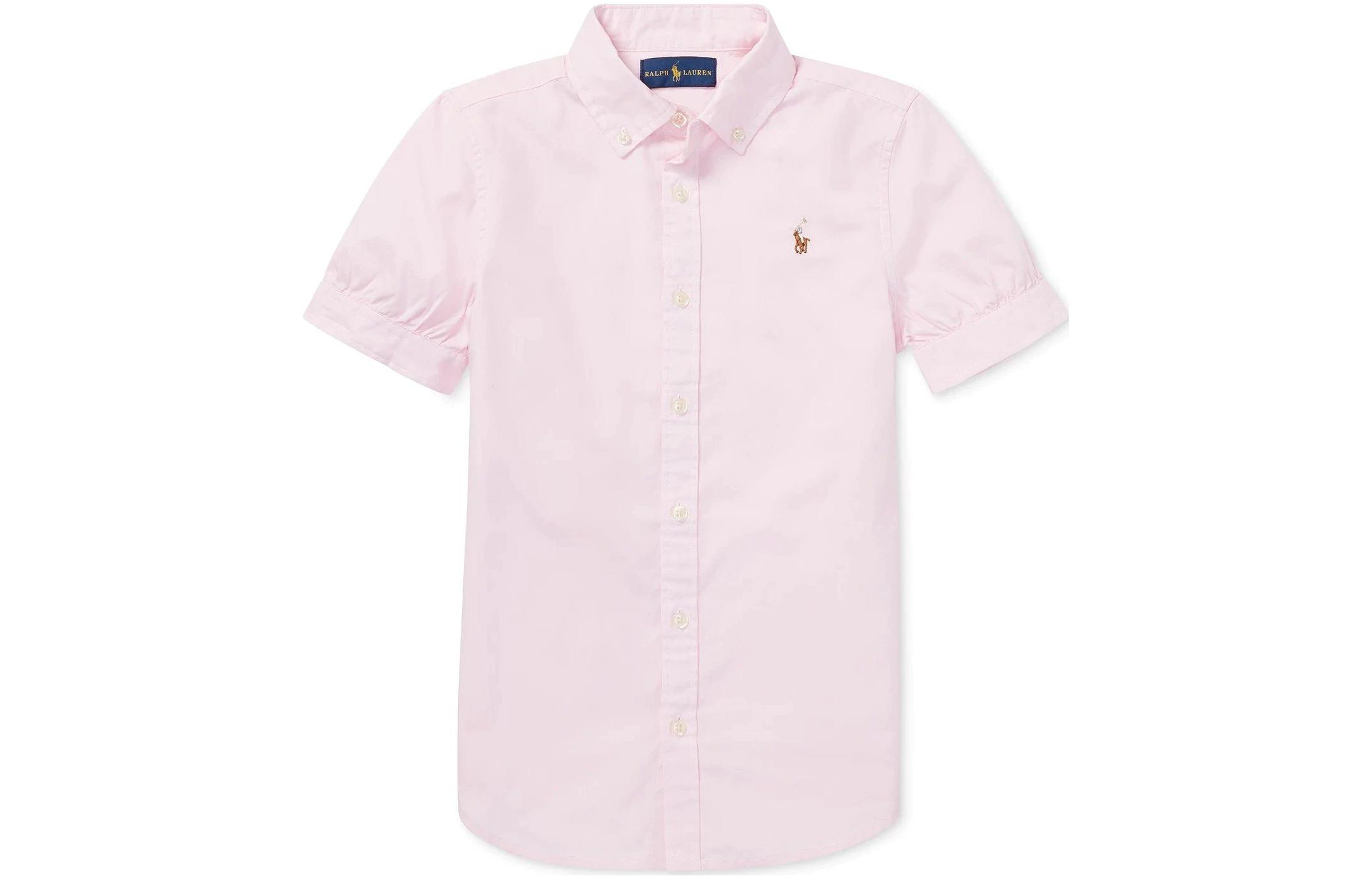 

Polo Ralph Lauren Рубашка SS22 розовая детская