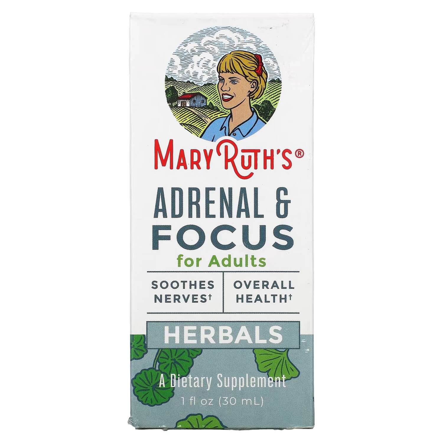 

Добавка MaryRuth's Herbals Adrenal & Focus для взрослых, 30 мл