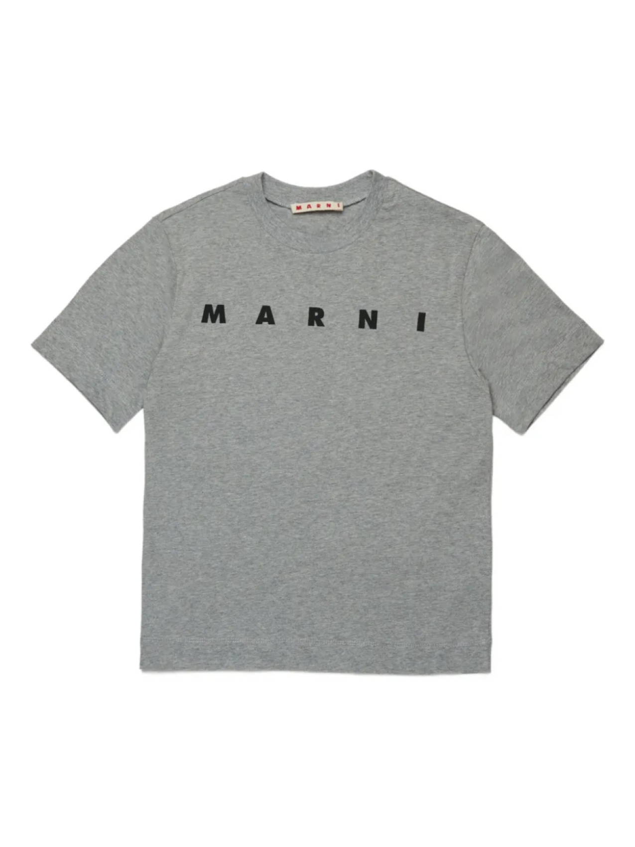 

Marni Kids базовая футболка, серый