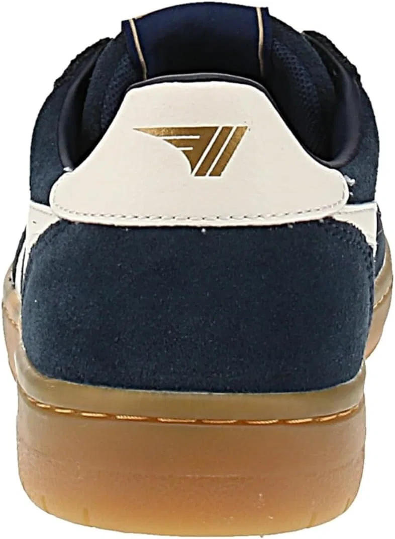 Кроссовки Gola Hawk Suede '86 - мужские - темно-синий-белый-резиновый — фото 4