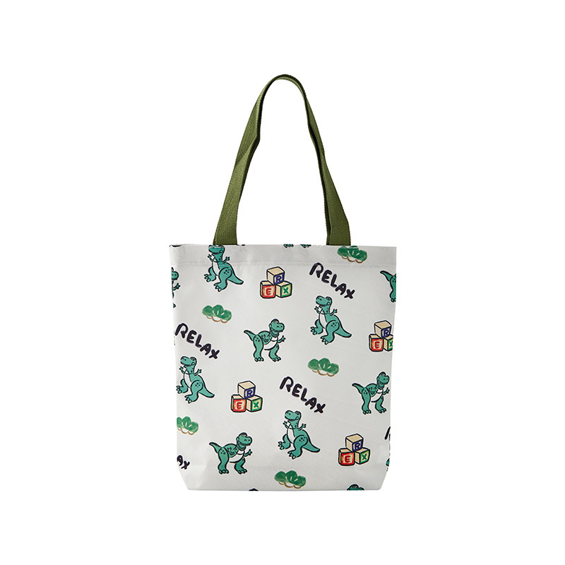 

Disney Холщовая сумка через плечо женская розовая, Green hugging dragon