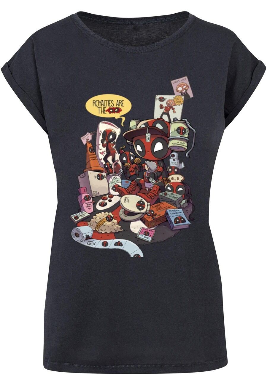 

Футболка ABSOLUTE CULT Shirt Deadpool - Merchandise Royalties, темно-синий