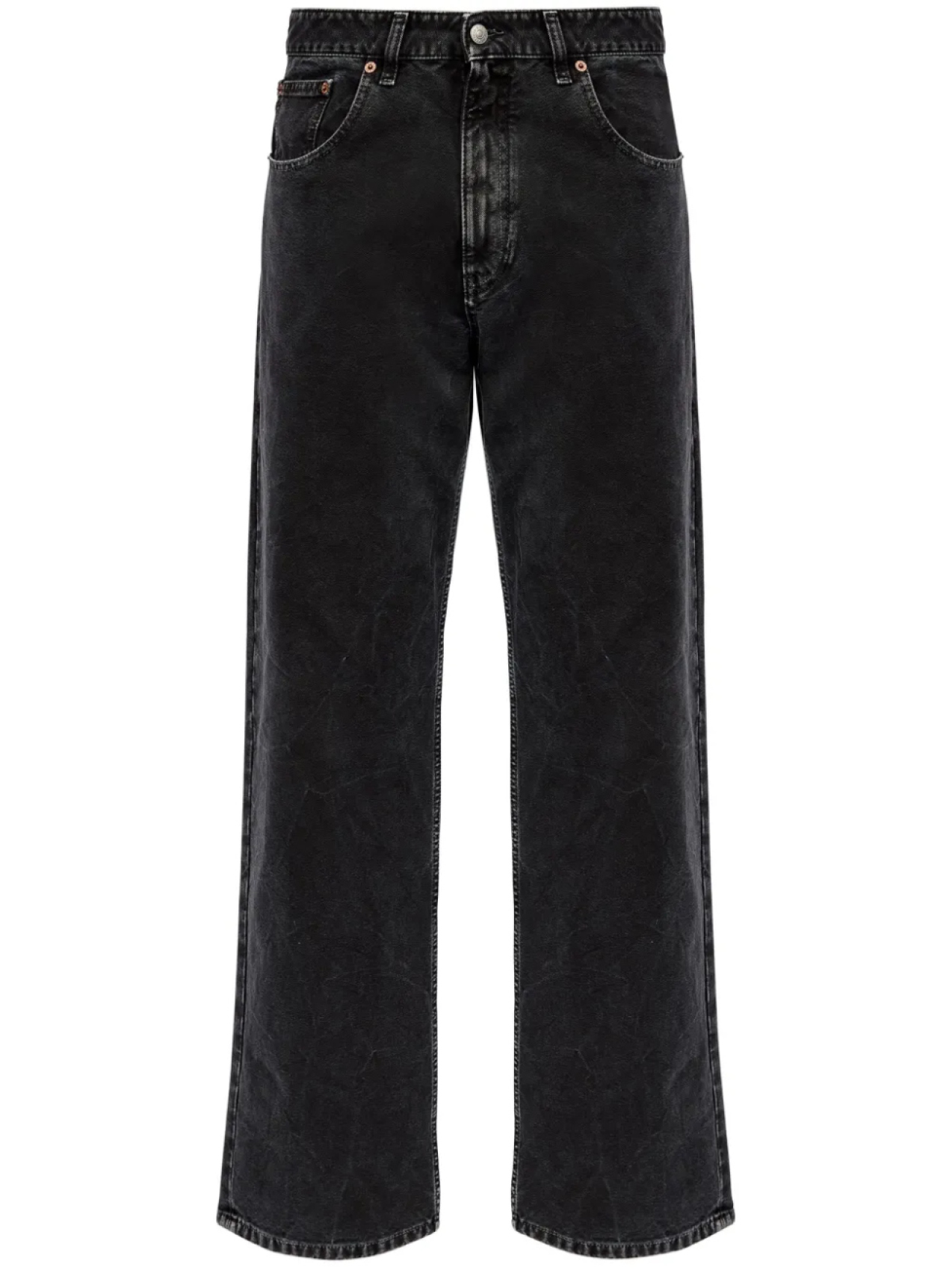 

MM6 Maison Margiela джинсы с пятью карманами, черный