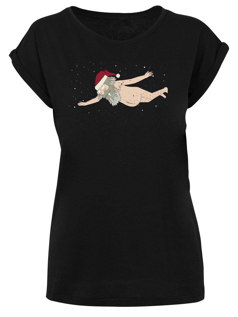 

Футболка F4NT4STIC Shirt Rick and Morty Dead Space Santa, черный