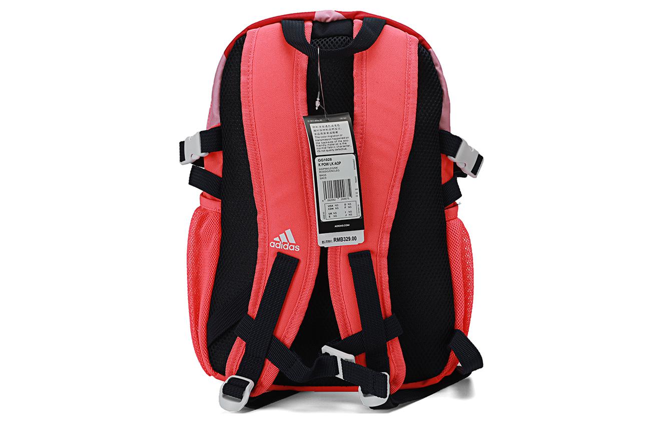 

Рюкзак из полиэстера обычный женский розовый синий разноцветный Adidas