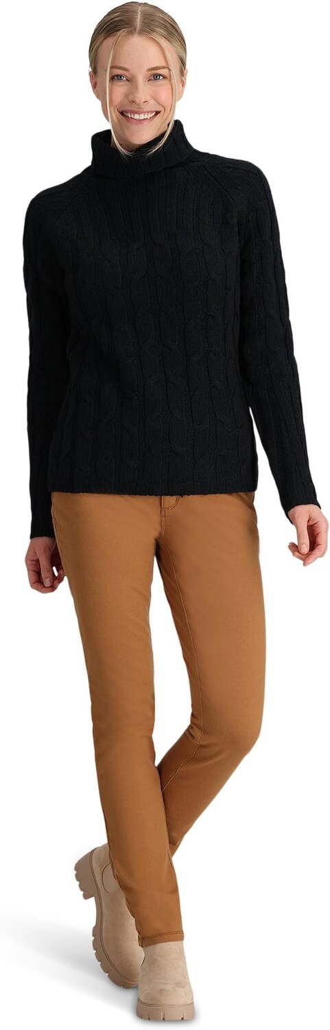 

Свитер Baylands Cable Turtleneck Royal Robbins, цвет Jet Black