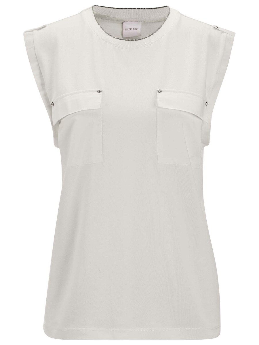 

Топ MADELEINE, белый
