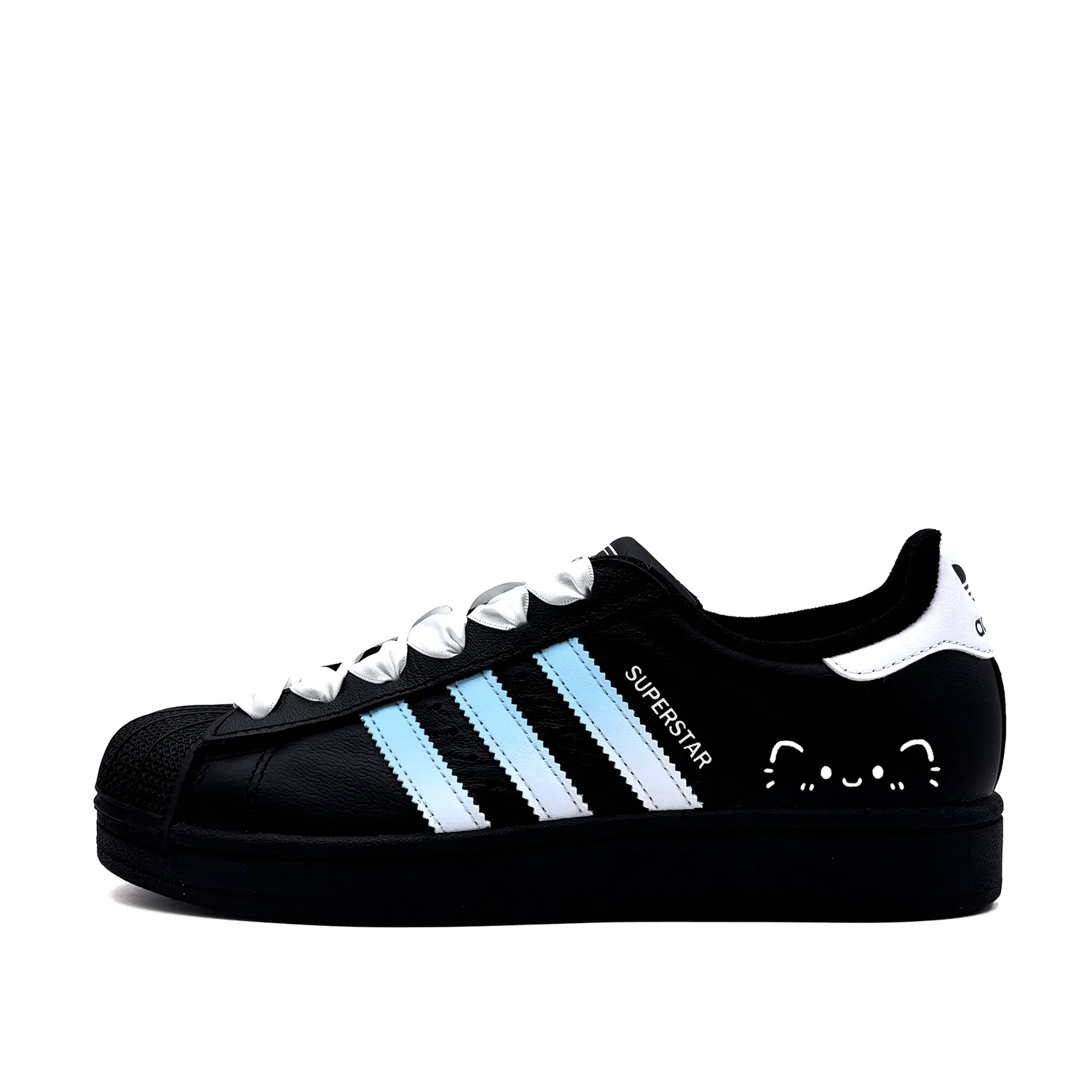 Кроссовки для скейтбординга Superstar 2 Kids' Grade School Adidas Originals, Light Blue