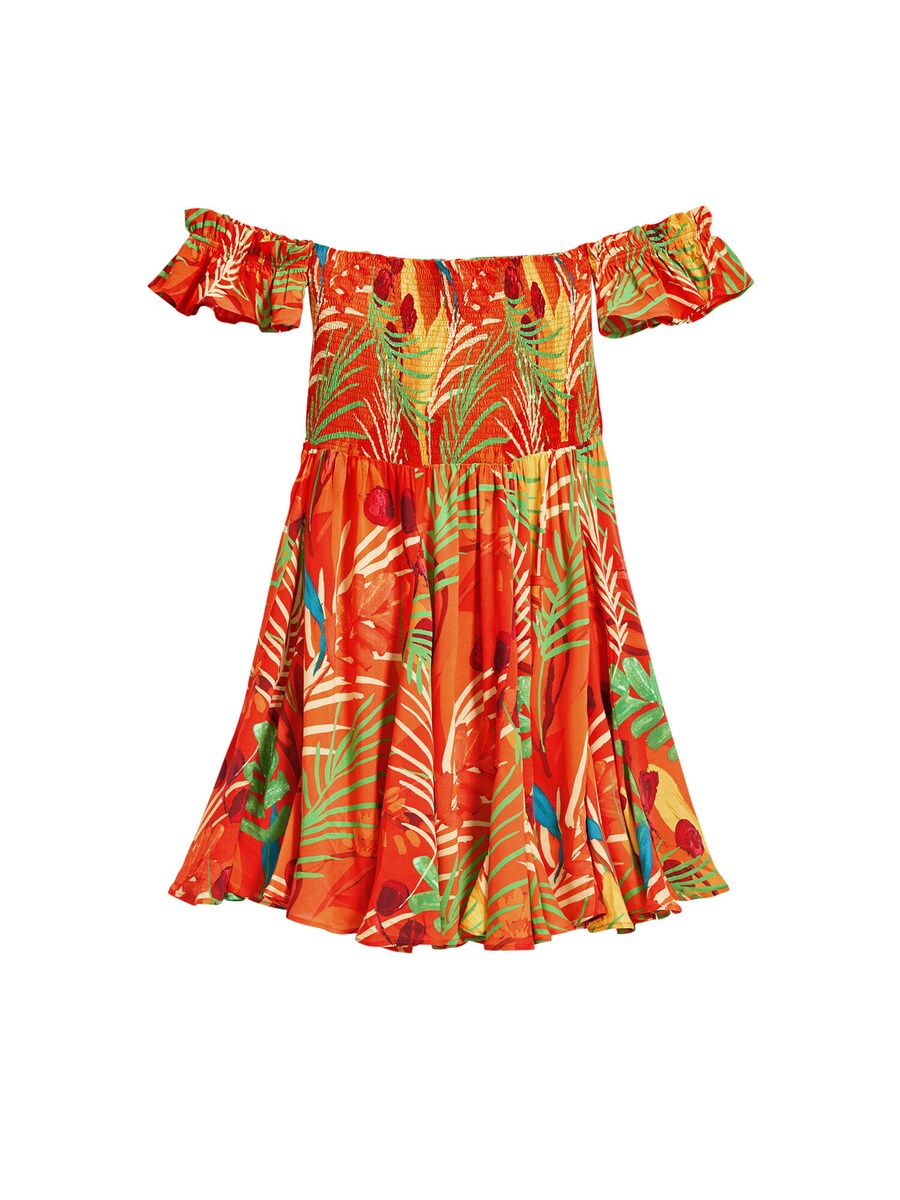 

Летнее платье Desigual, оранжевый